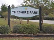 Chesire Park Sign